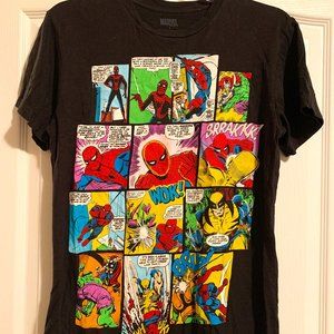 Spiderman Comic Panel Tee